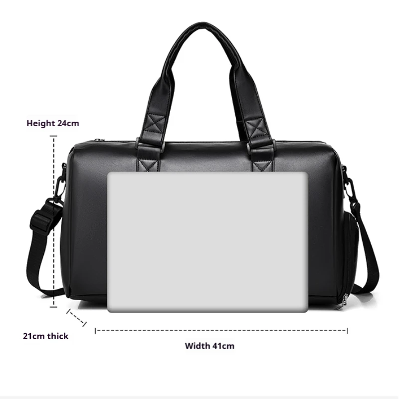 LargeCapacityTravelBag,Gym Bag,Separation of Wet and Dry,Independent shoe compartment,Suitablefortravel,fitness,weekend vacation thumbnail 2