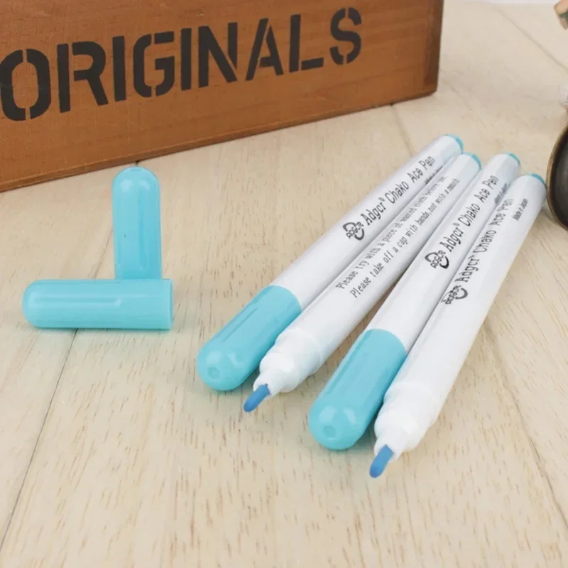 Water Soluble Disappearing Pen Stitch Marker Draw Grid on Fabric Embroidery Temporary Water Erasable Marking Refills Sewing Tool thumbnail 4