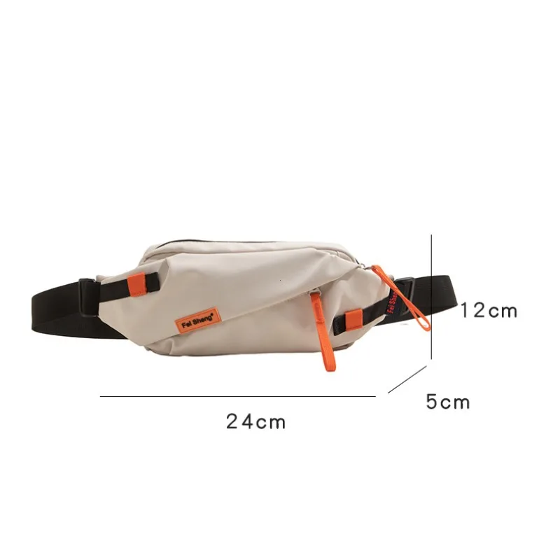 Japanese Style Versatile Chest Bag for Women Casual Sports Crossbody Bag for Men Large Capacity Street Student Shoulder Bag thumbnail 6