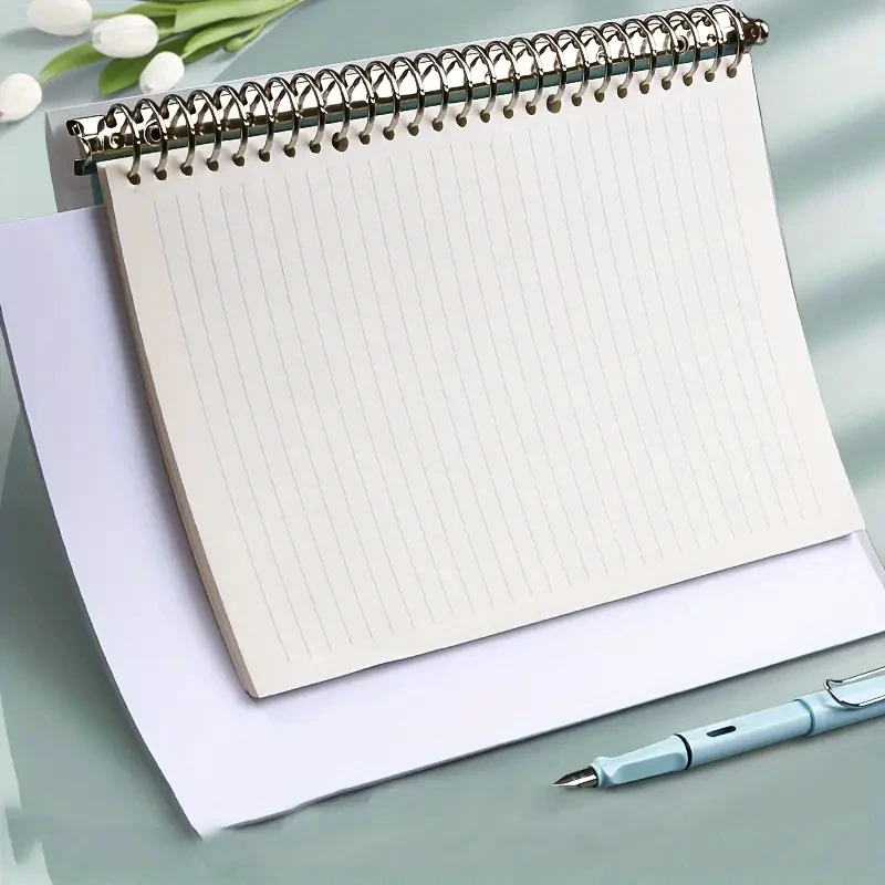 60 Sheets Notebook Refill Notepad Loose Leaf Binder Paper A4/ B5/A5 Blank/Grid/Lined Notebooks Writing Pads Office School thumbnail 4