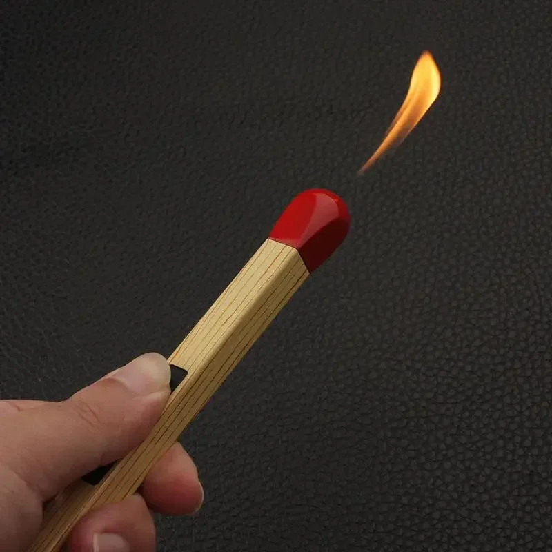 Long Matches Refillable Reusable Lighter Butane Fuel Barbecue Gas Stove Survival Tools Outdoor Men Women Cigarette Accessories thumbnail 5