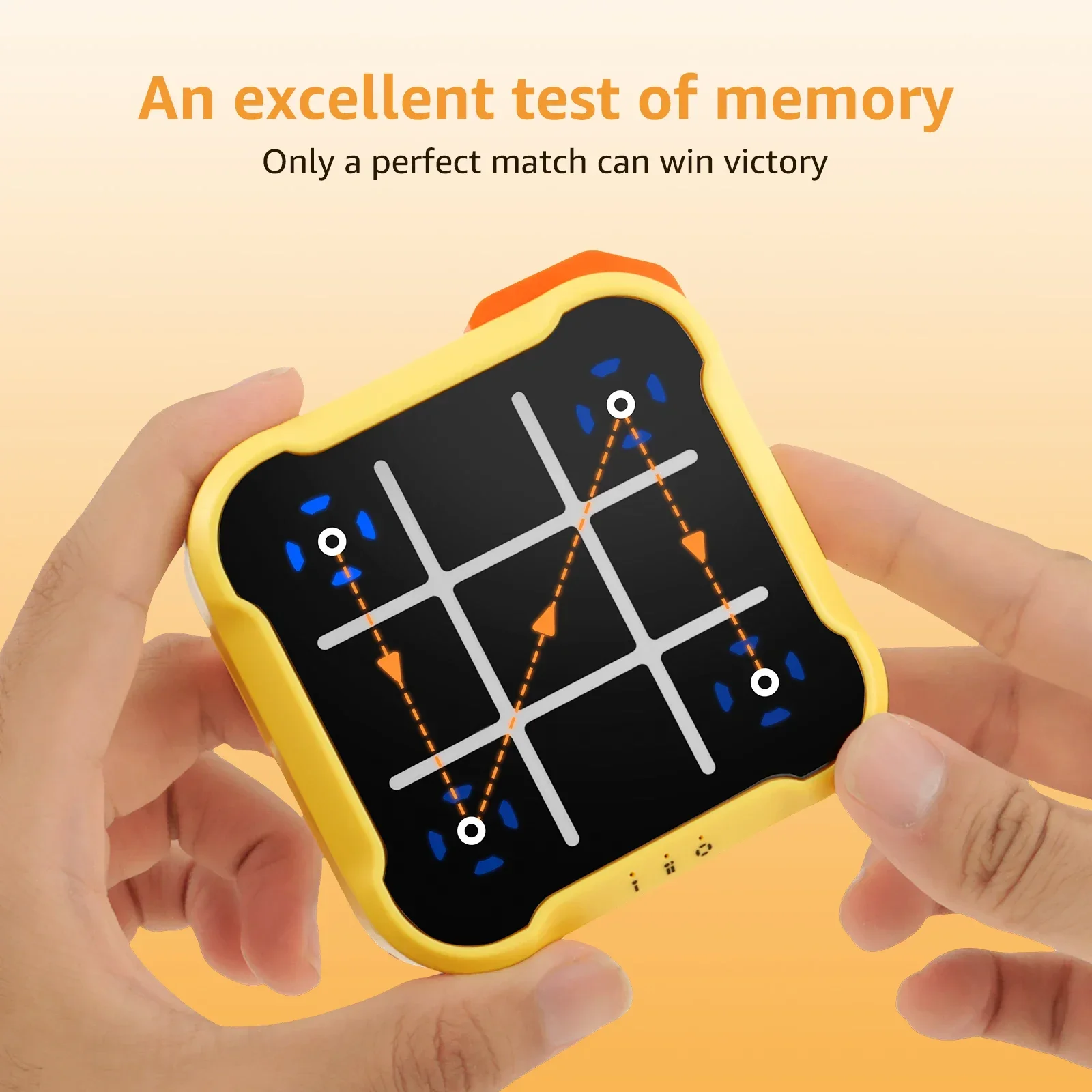 TIC-TAC-TOE Electronic Game 3 in 1 Bolt Chess Game Consoles Children Puzzle Toys Portable Handheld Board Game Toys Kids Gifts thumbnail 2