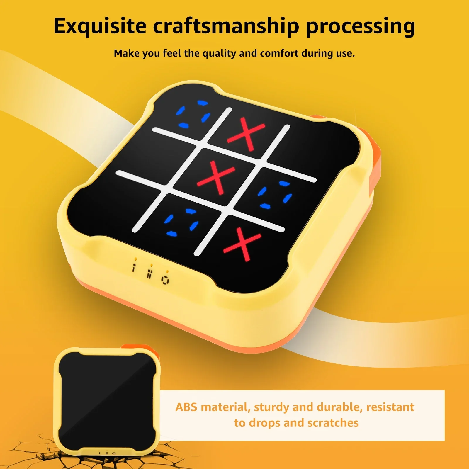 TIC-TAC-TOE Electronic Game 3 in 1 Bolt Chess Game Consoles Children Puzzle Toys Portable Handheld Board Game Toys Kids Gifts thumbnail 5