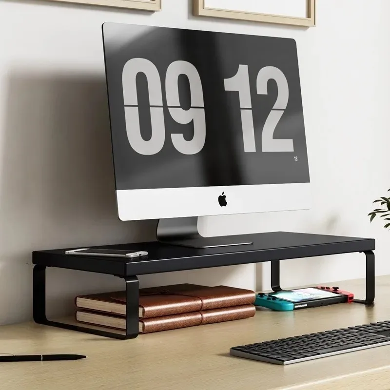 40cm Laptop Monitor Stand Desktop Computer Screen Stand Office Supplies Organizer Supplies Simple Storage Rack thumbnail 2