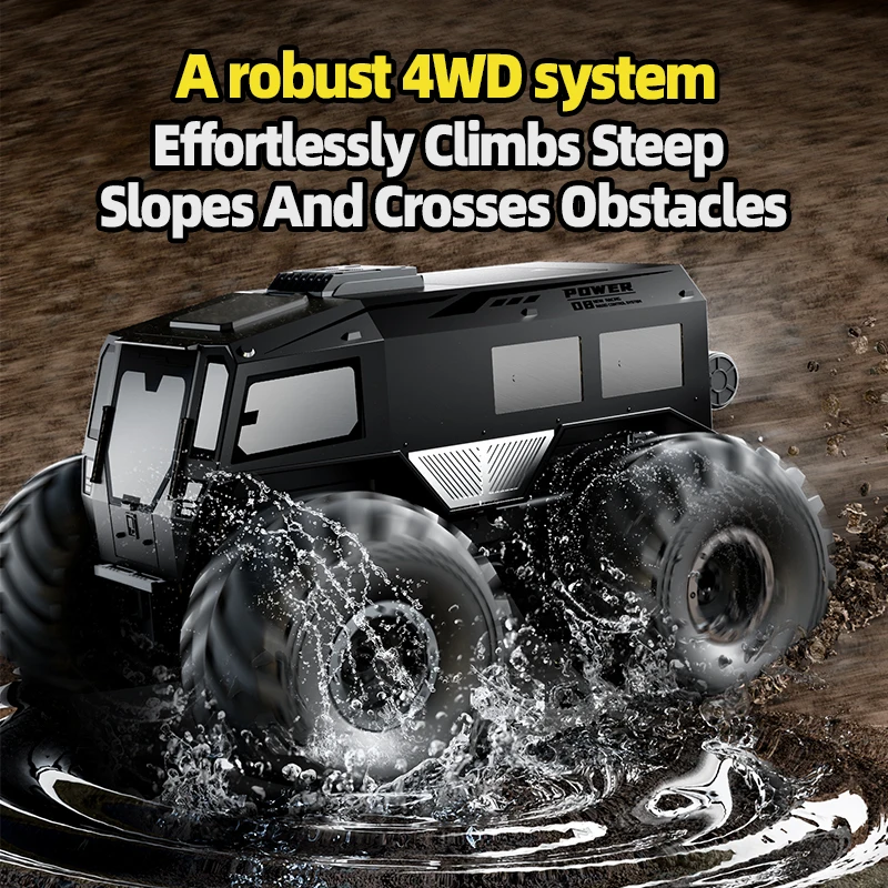 New 1/20 RC Sherpa four-wheel drive large foot climbing all-terrain amphibious vehicle toys for children. thumbnail 2