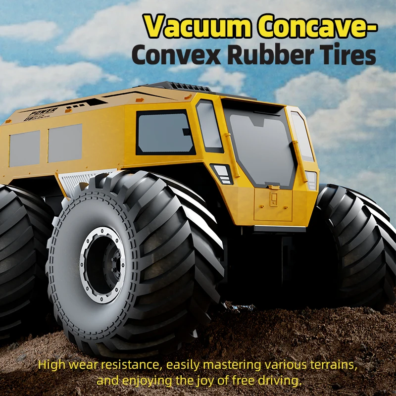 New 1/20 RC Sherpa four-wheel drive large foot climbing all-terrain amphibious vehicle toys for children. thumbnail 6