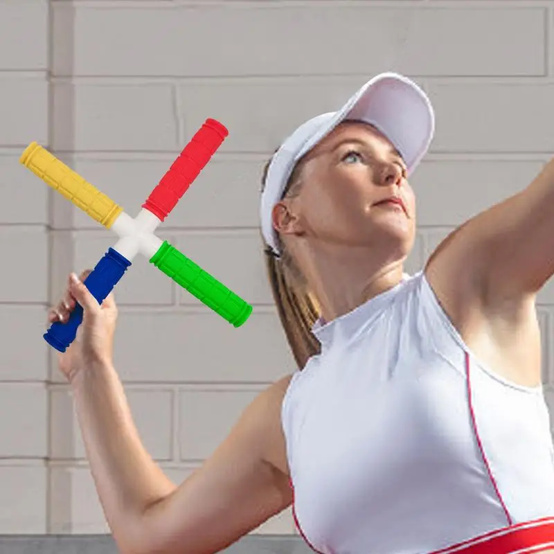 Reaction Training Four-Head Stick Exercise Equipment hand-eye coordination Improve Speed and Agility for All Ages Athletes thumbnail 3