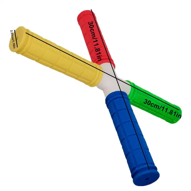 Reaction Training Four-Head Stick Exercise Equipment hand-eye coordination Improve Speed and Agility for All Ages Athletes thumbnail 6