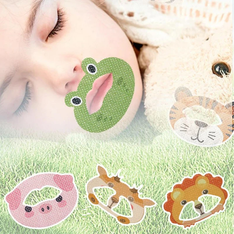 30PCS Kids Cartoon Anti-Snoring Stickers Sleeping Closed-mouth Stickers Breathing Correction Patch Shut Up Patch Orthosis Tape thumbnail 4