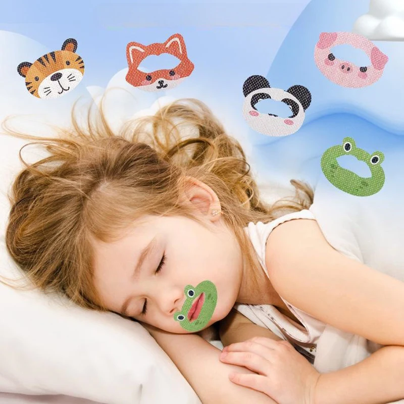 30PCS Kids Cartoon Anti-Snoring Stickers Sleeping Closed-mouth Stickers Breathing Correction Patch Shut Up Patch Orthosis Tape thumbnail 5