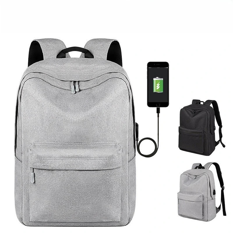 Fashionable Student Schoolbag Casual Backpack Simple Computer Bag 15.6 Inch Business Computer Bag