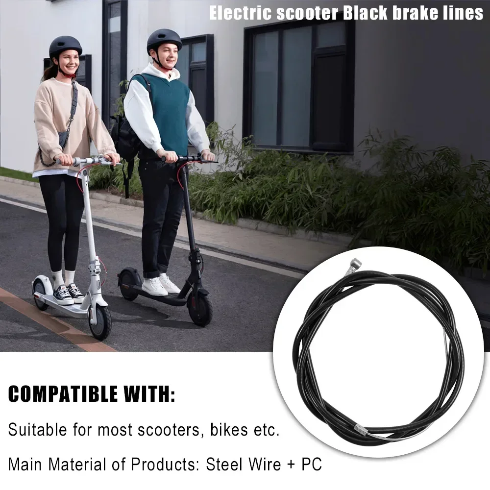 50-200cm Stainless Steel Brake Cable for Electric Scooter Bicycle Mountain Bike Durable Brake Cable Accessories thumbnail 2