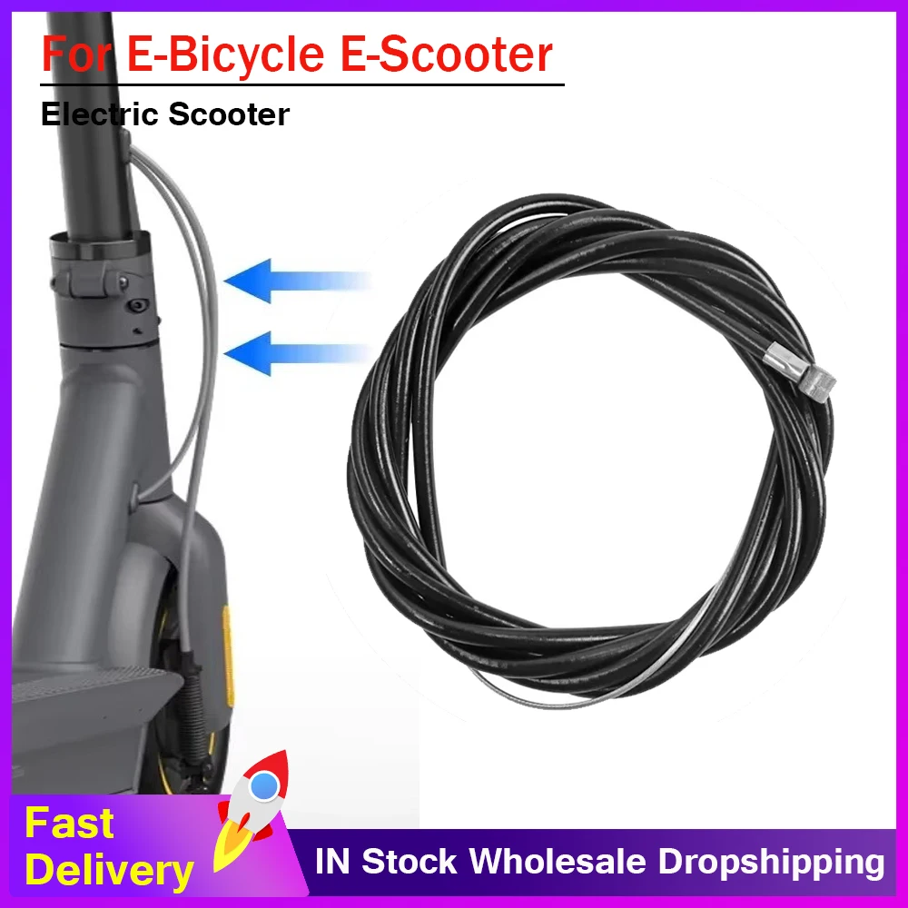 50-200cm Stainless Steel Brake Cable for Electric Scooter Bicycle Mountain Bike Durable Brake Cable Accessories
