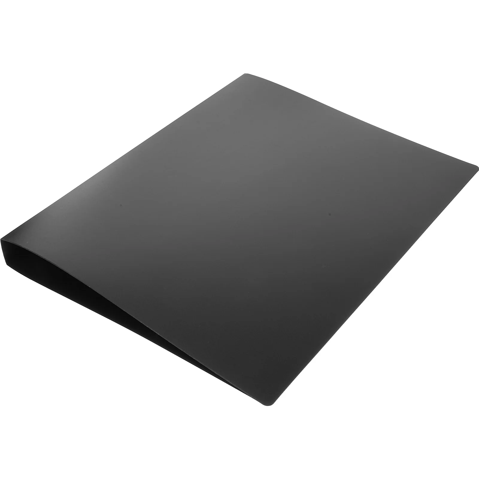 Black Cover Four Hole A4 File Folder Pp Material Metal Ring Binder Document Storage Office ganizer Music Score Folder thumbnail 2
