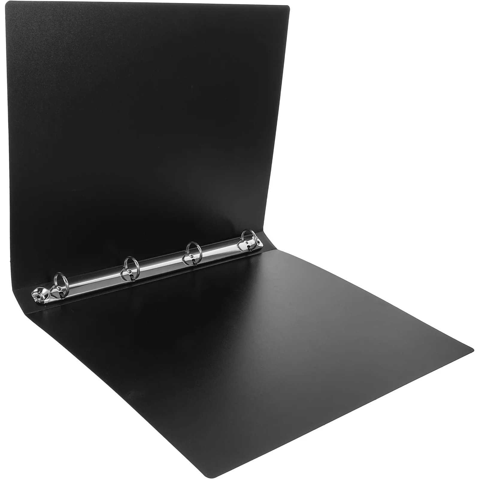 Black Cover Four Hole A4 File Folder Pp Material Metal Ring Binder Document Storage Office ganizer Music Score Folder thumbnail 3