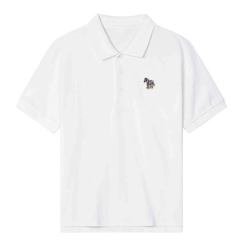Hot Sales New Men's Women Quality Polo Shirt Little Cartoon Embroidery T-shirt Cotton Comfortable Short Sleeve Summer Tees Tops thumbnail 2