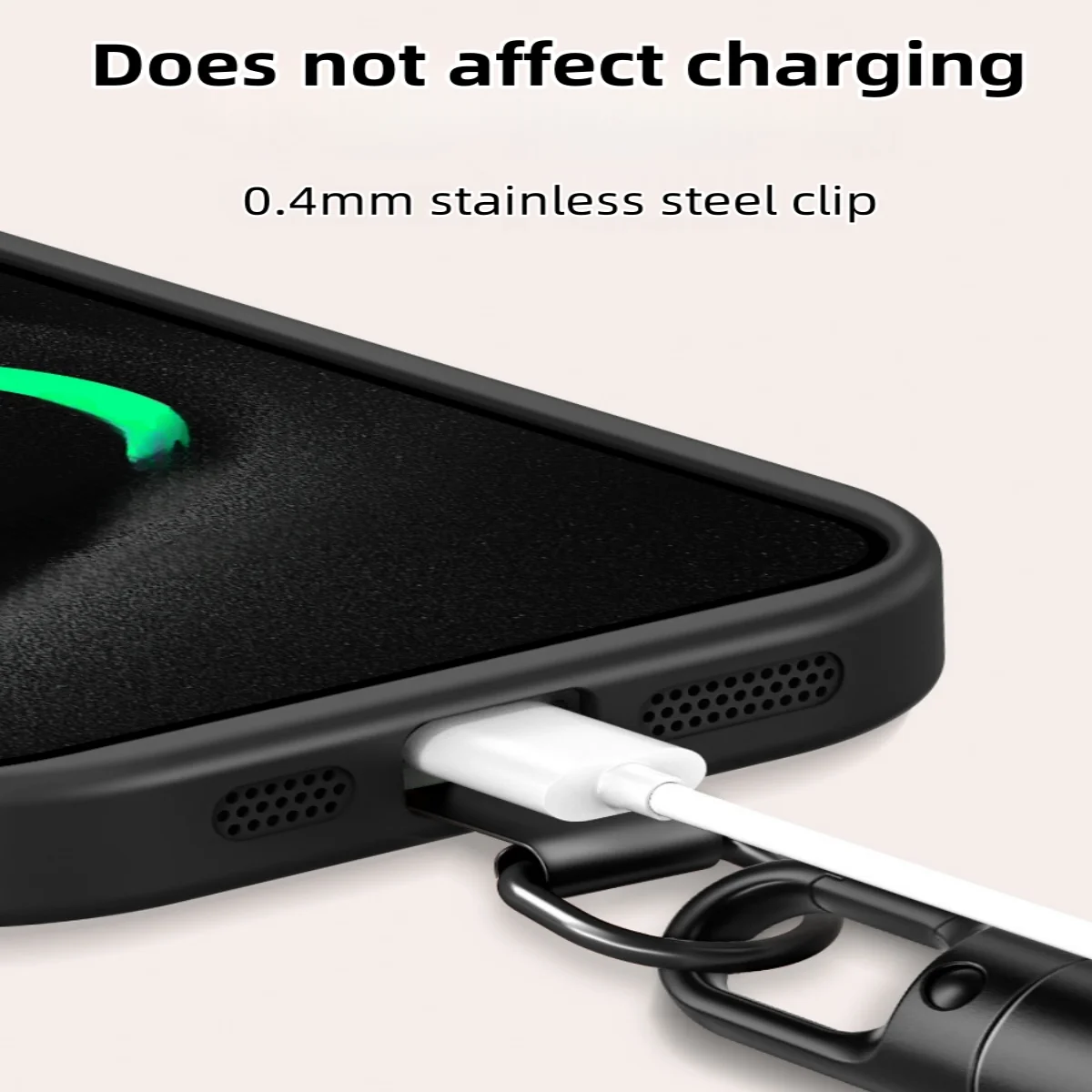 Universal Phone Lanyard with Clip Upgraded Anti-Drop 360° Rotation Adjustable Neck/Crossbody Strap for All Phone Cases thumbnail 5