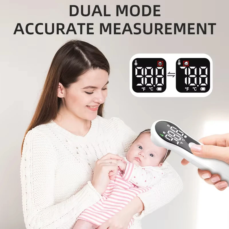 Infrared Thermometer Forehead Body Room Water Food Termometre Multi-function Non-contact Temperature Measurement Device thumbnail 5