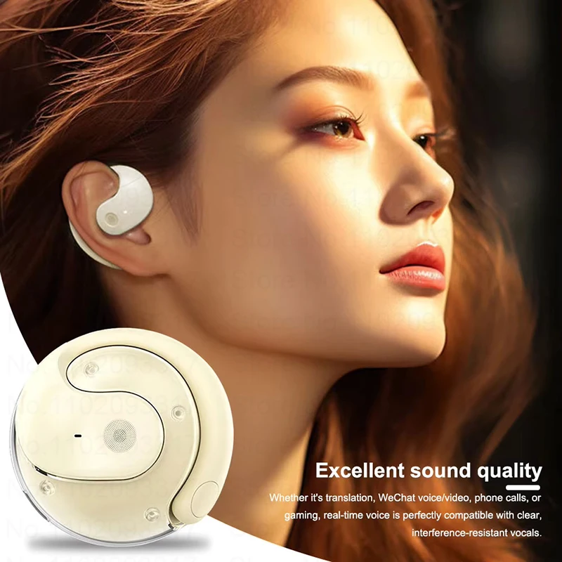 AI Real-time Language Translation Earphone Bluetooth TWS Smart Instant Scan Translator Device Wireless Headphone EarHook Earbuds thumbnail 4