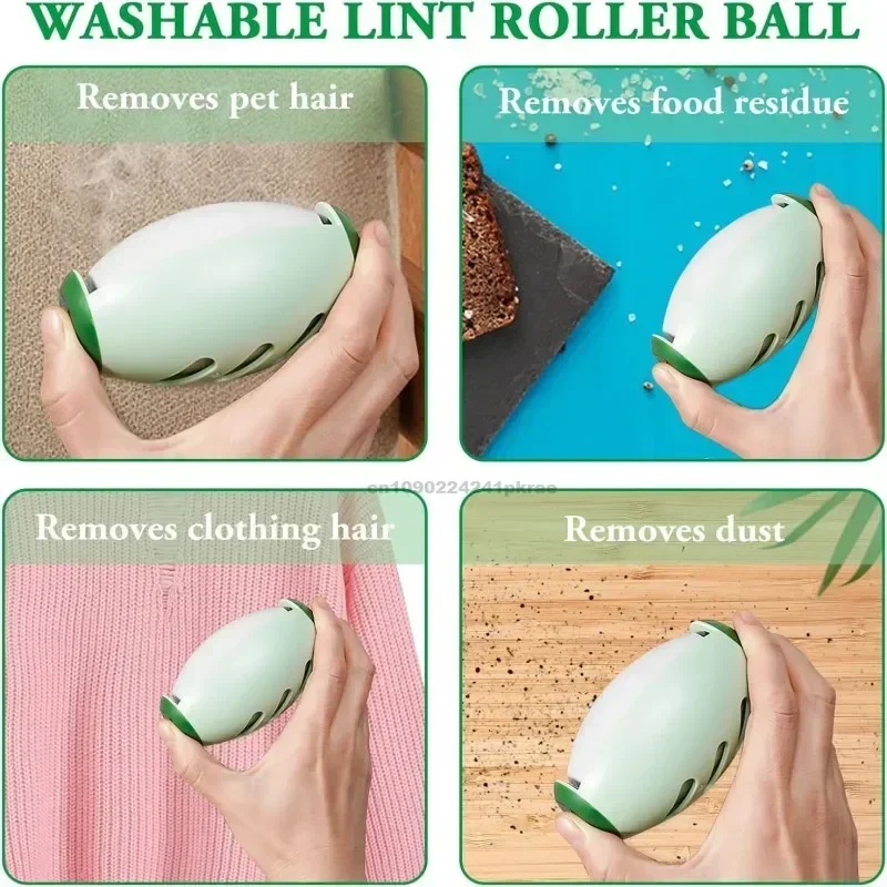 Reusable Pet Hair Remover Roller Washable Fur Remover for Clothes Lint Cleaner for Cats Dogs Portable Animal Hair Removal Tool thumbnail 6