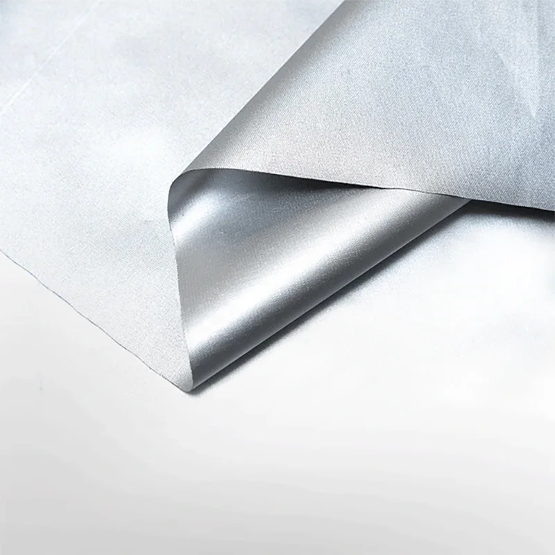 Simple self-adhesive full blackout curtain fabric,no punching, bedroom,household,solid color, balcony,sun protection and shading thumbnail 3