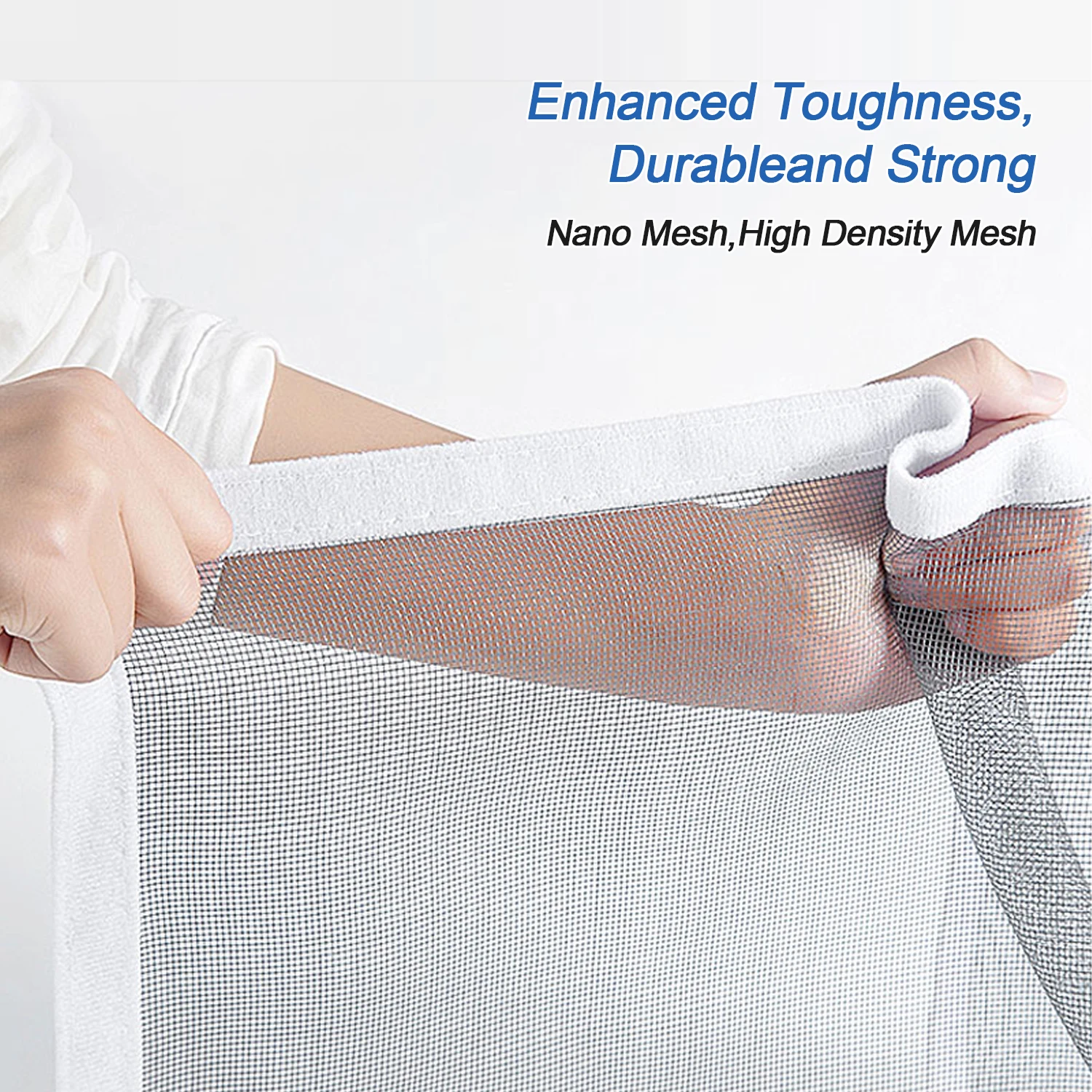 Window mosquito net, summer mosquito prevention, window screen, self-adhesive mosquito net, durable thumbnail 6