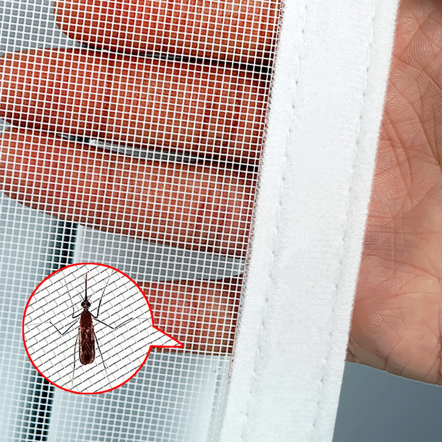 Window mosquito net, summer mosquito prevention, window screen, self-adhesive mosquito net, durable thumbnail 5