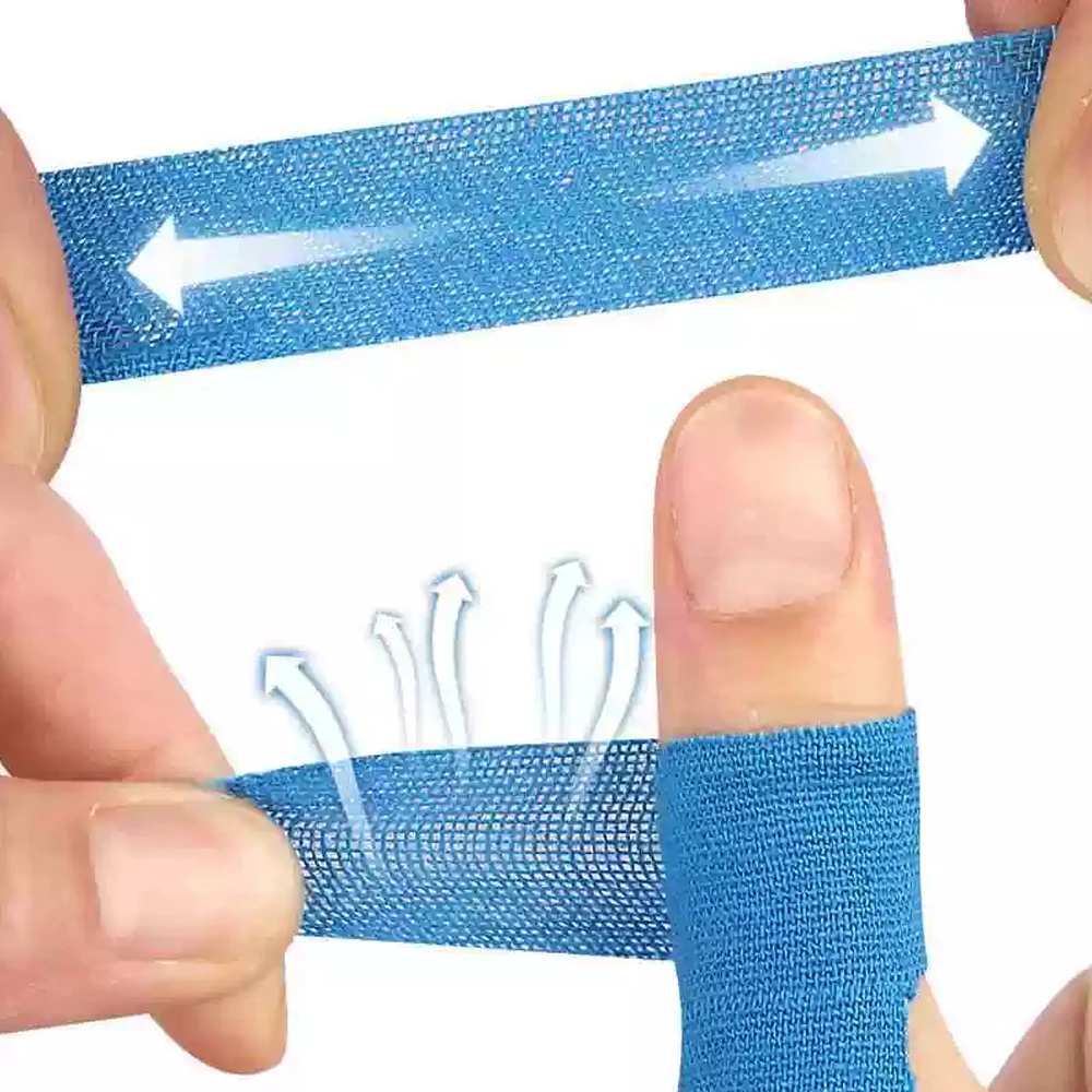 10PC Precut Thumb Support Tape,Self Adhesive Toe Kinesiology Patches Finger Bandages Supplies for Sport Housework thumbnail 2