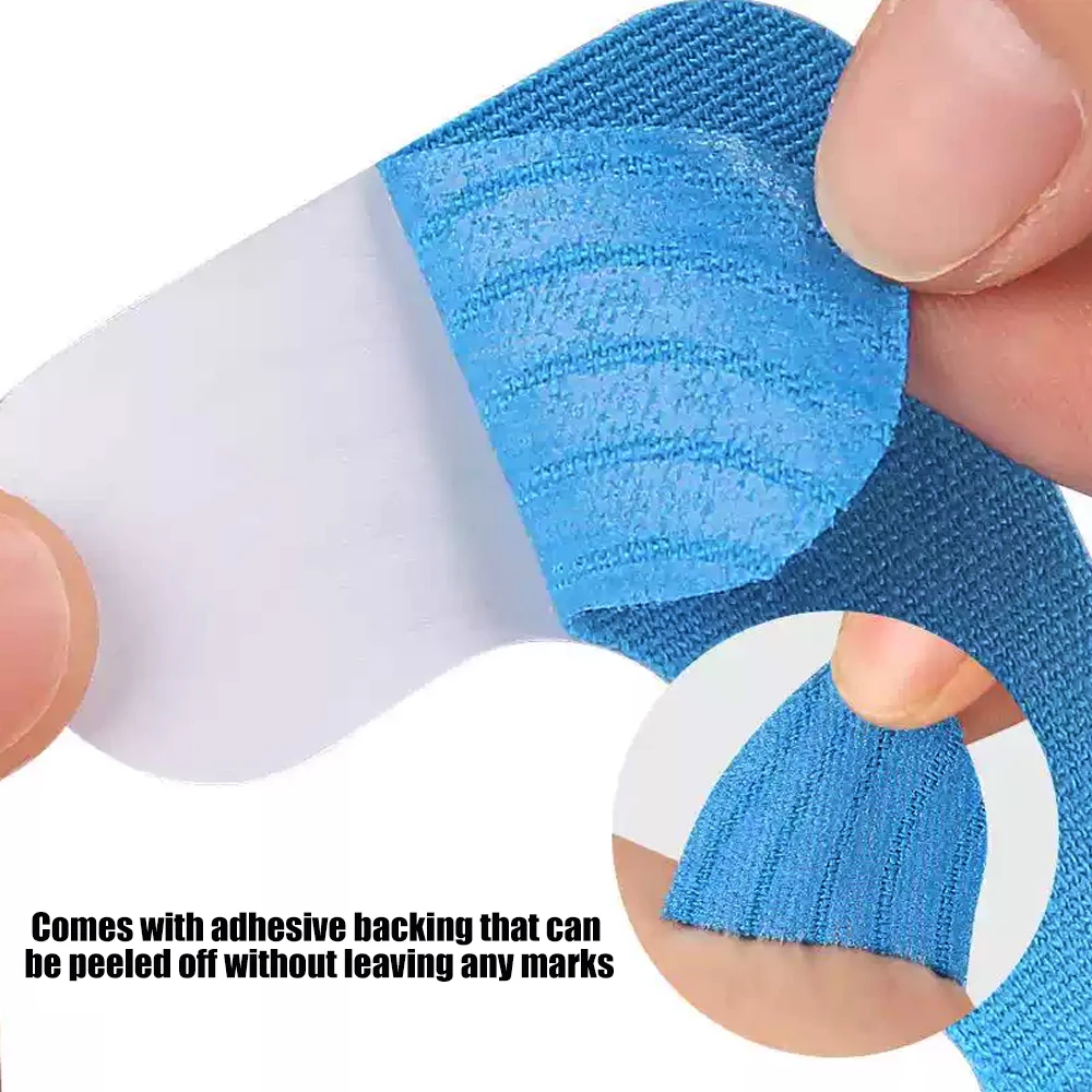 10PC Precut Thumb Support Tape,Self Adhesive Toe Kinesiology Patches Finger Bandages Supplies for Sport Housework thumbnail 4