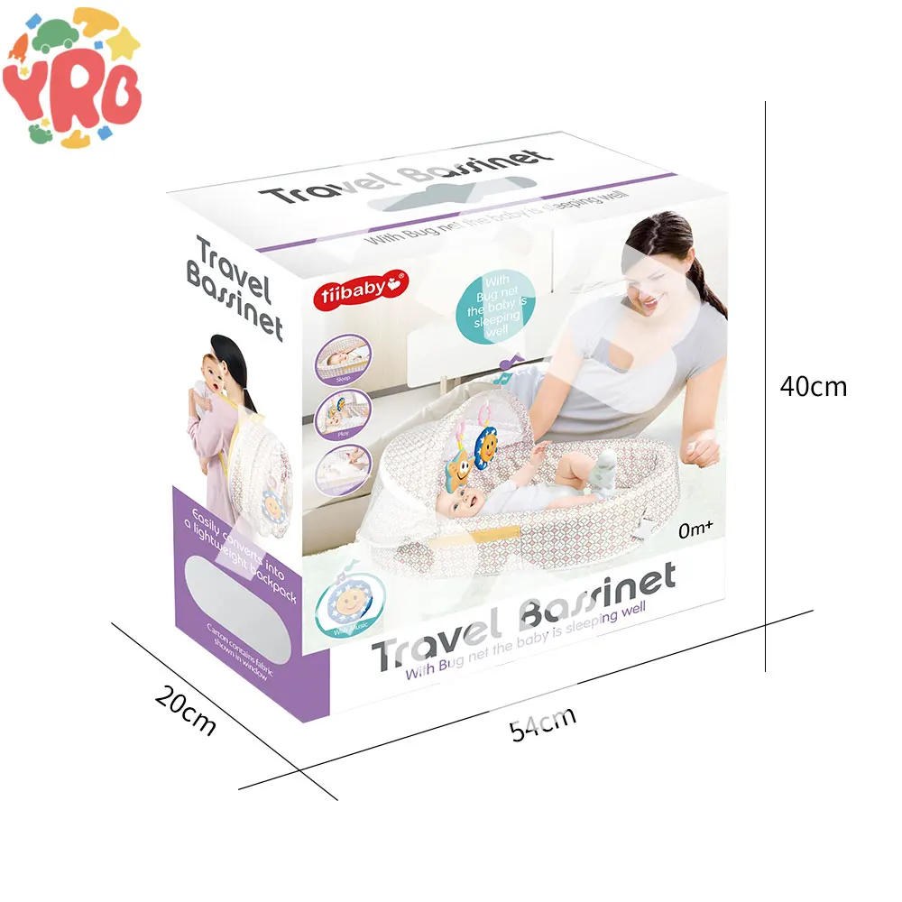 Convenient Bed in Bed Movable Folding Crib Multifunctional Crib Anti-extrusion Child Bb Bionic Bed thumbnail 6