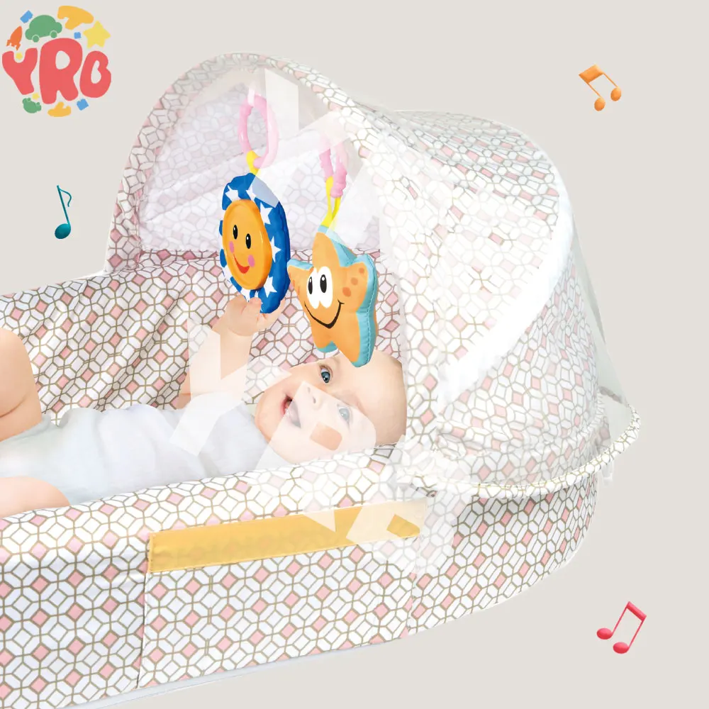 Convenient Bed in Bed Movable Folding Crib Multifunctional Crib Anti-extrusion Child Bb Bionic Bed thumbnail 5