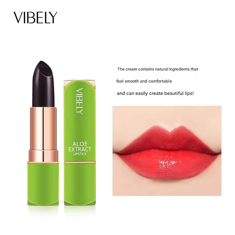 VIBELY 7 Color Mood Changing Lip Balm Natural Aloe Vera Long Lasting Moisturizing Lipstick for Women Color-Shifting Makeup thumbnail 3