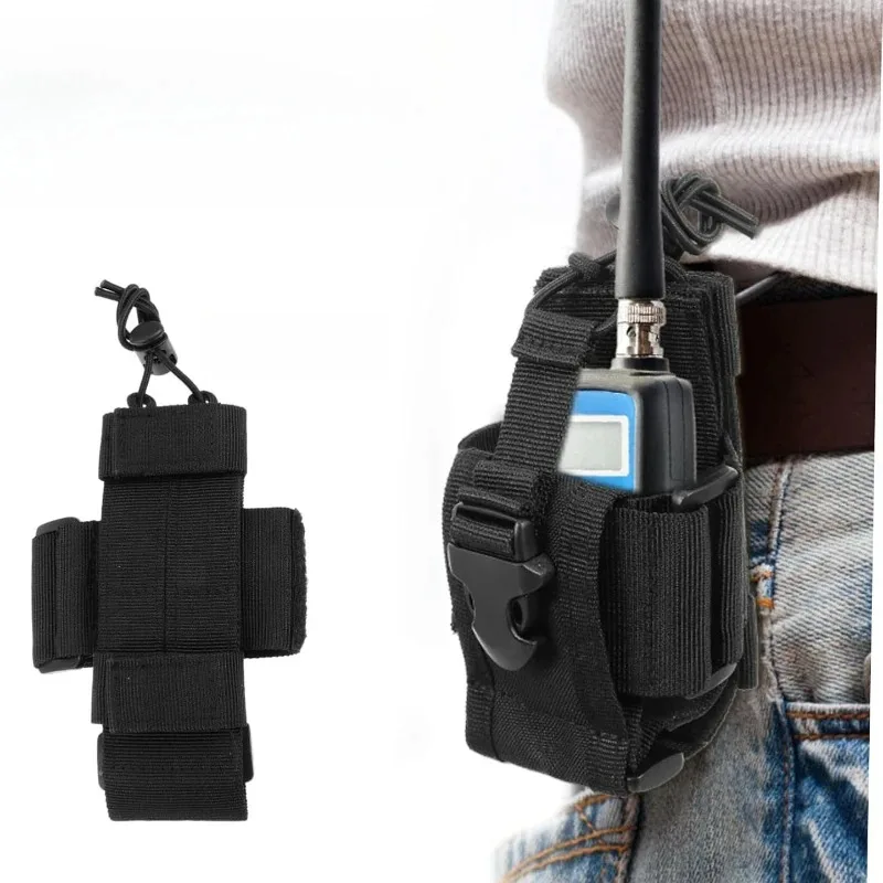 Nylon Walkie Talkie Case Universal Radio Case Holder Storage Pouch thumbnail 2