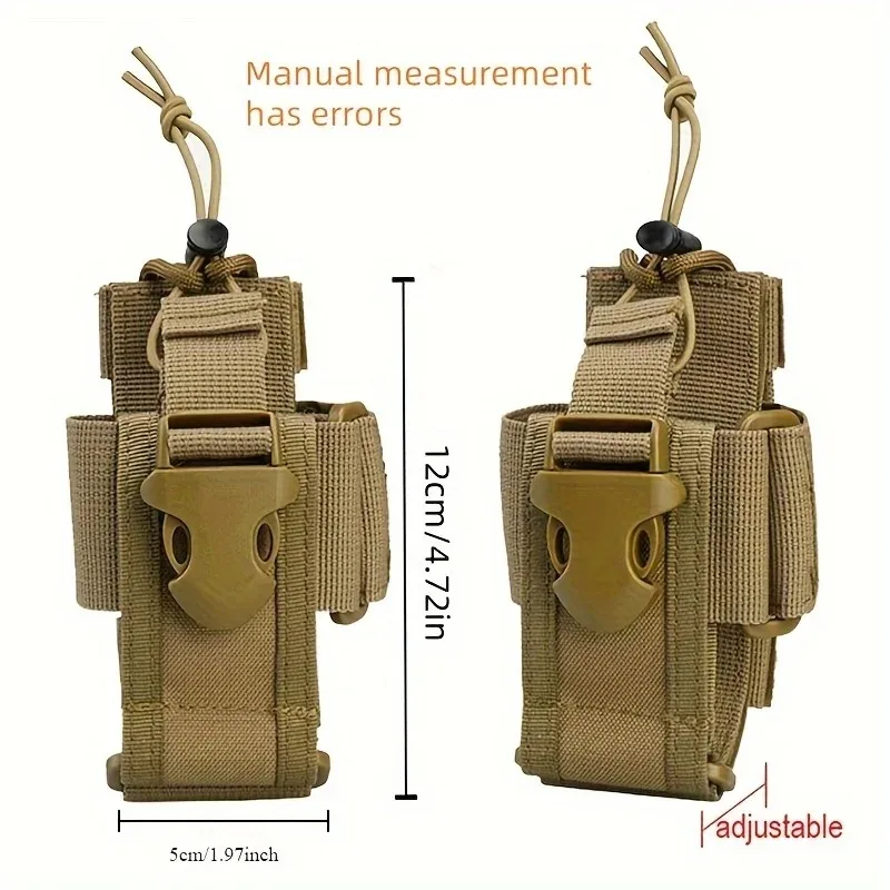 Nylon Walkie Talkie Case Universal Radio Case Holder Storage Pouch thumbnail 6