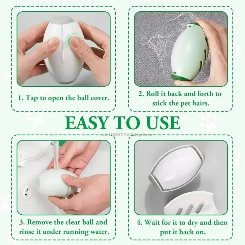 Reusable Lint Roller High-Quality Washable & Portable Strong Adhesive for Pet Hair and Dust Removal Clothes Furniture Travel thumbnail 4