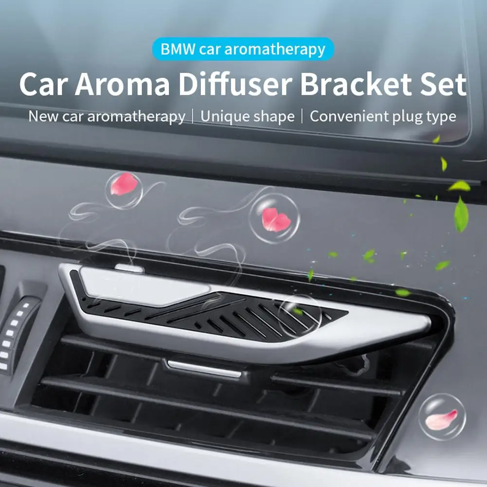 For BMW Natural Air Car Air Freshener Car Air Outlet Aromatherapy Bracket Car Fragrance Stick Solid Fragrance Cream thumbnail 3