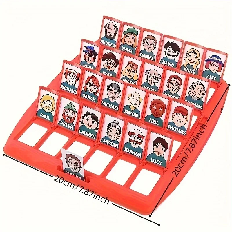 Guess Who? Family Fun Card Game - Colorful Boxed Edition, Educational Brain Teaser for Youngsters & Adults, Perfect for Parties thumbnail 4
