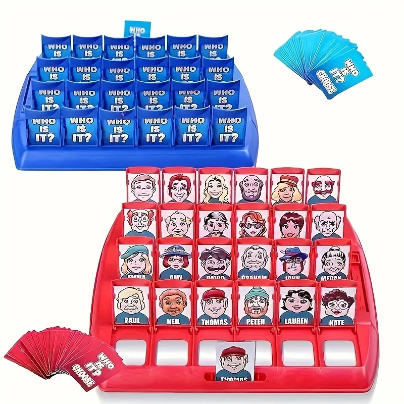 Guess Who? Family Fun Card Game - Colorful Boxed Edition, Educational Brain Teaser for Youngsters & Adults, Perfect for Parties thumbnail 5