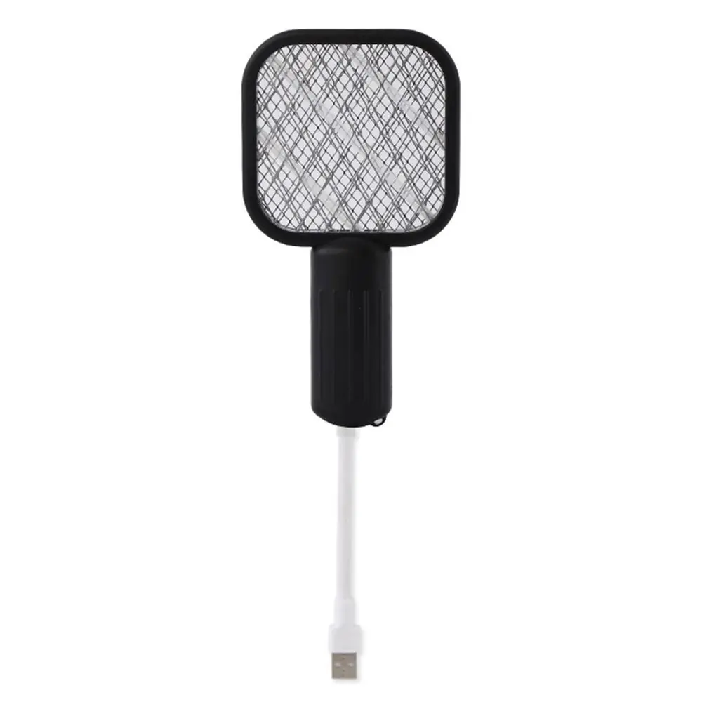 Mini USB Mosquito Swatter UV Light Security Net Insect Racket Portable Electric Shock Physical Mosquito Trap Racket Household thumbnail 4