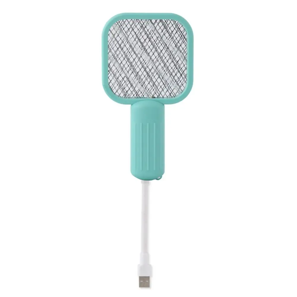 Mini USB Mosquito Swatter UV Light Security Net Insect Racket Portable Electric Shock Physical Mosquito Trap Racket Household thumbnail 2