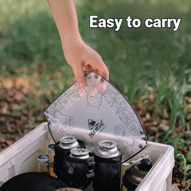 Outdoor Camping Folding Lightweight Tableware Camping Supplies Portable Foldable Bowl Plate Cup Filter Folding Tableware посуда thumbnail 5