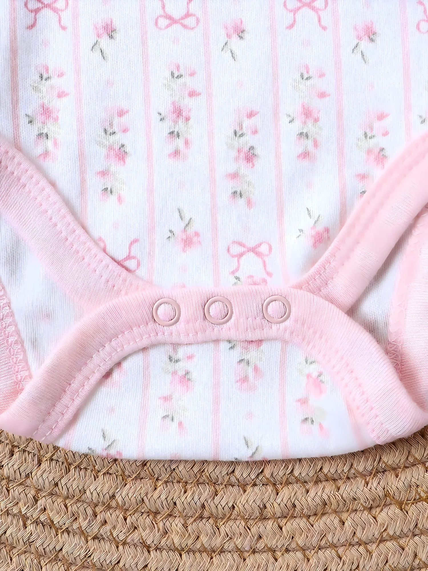 5PCS Baby Girl Clothes baby girls onesie summer cotton fabric Short-sleeved jumpsuit newborn baby clothes 0-9 months thumbnail 6