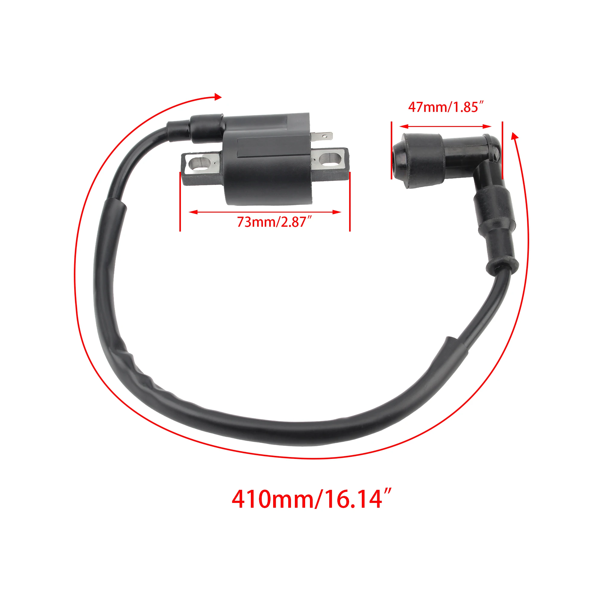 ATV UTV Dirt Bike High Voltage Ignition Coil 50 70 110 125 150 200 250cc Motorcycle Part Replacement Enduro Go Kart thumbnail 4
