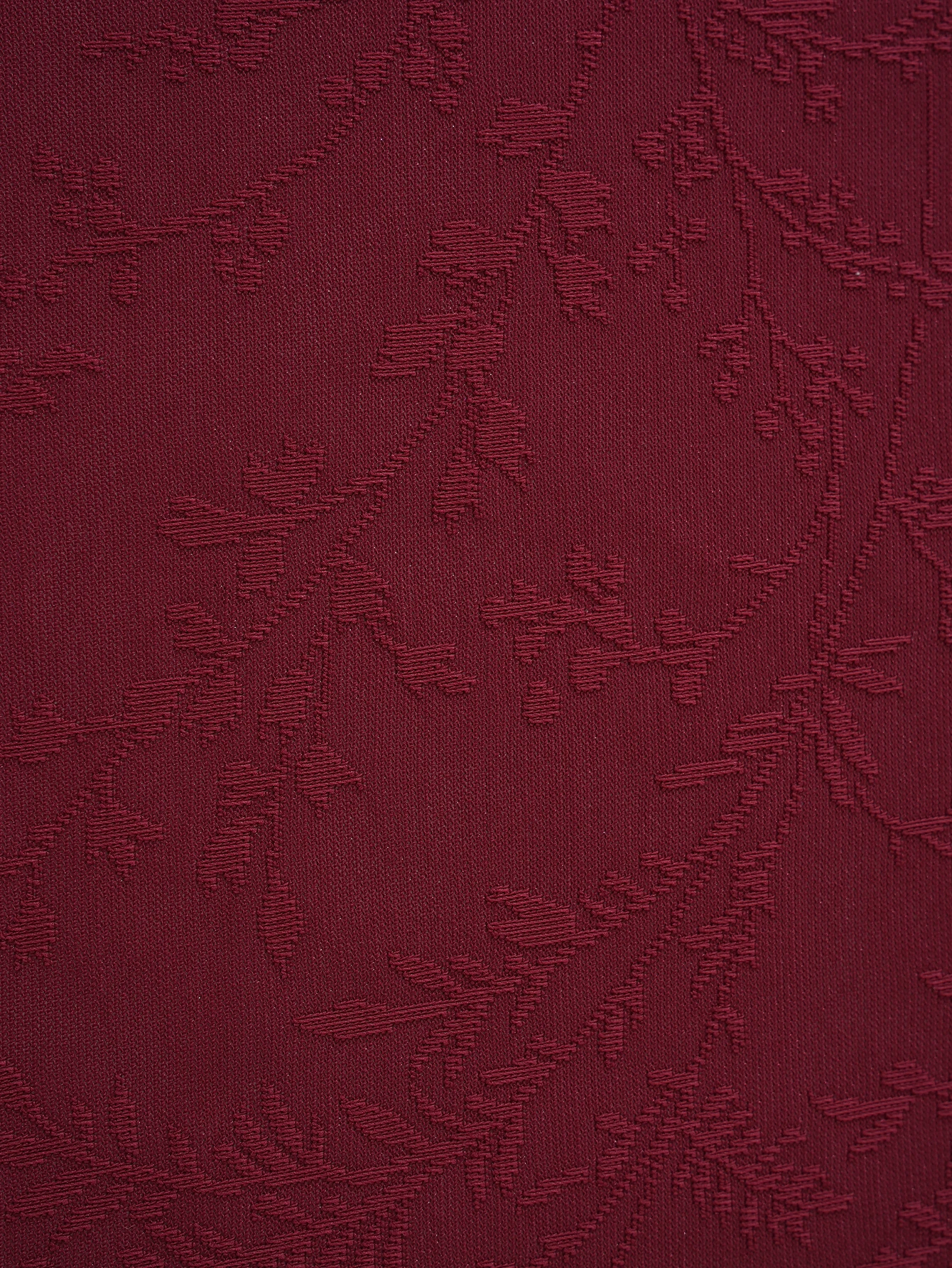 Red Wine Color Small Grass Retro Style Lace Curtains for Summer Living Room And Bedroom Decorative Window Treatments thumbnail 6