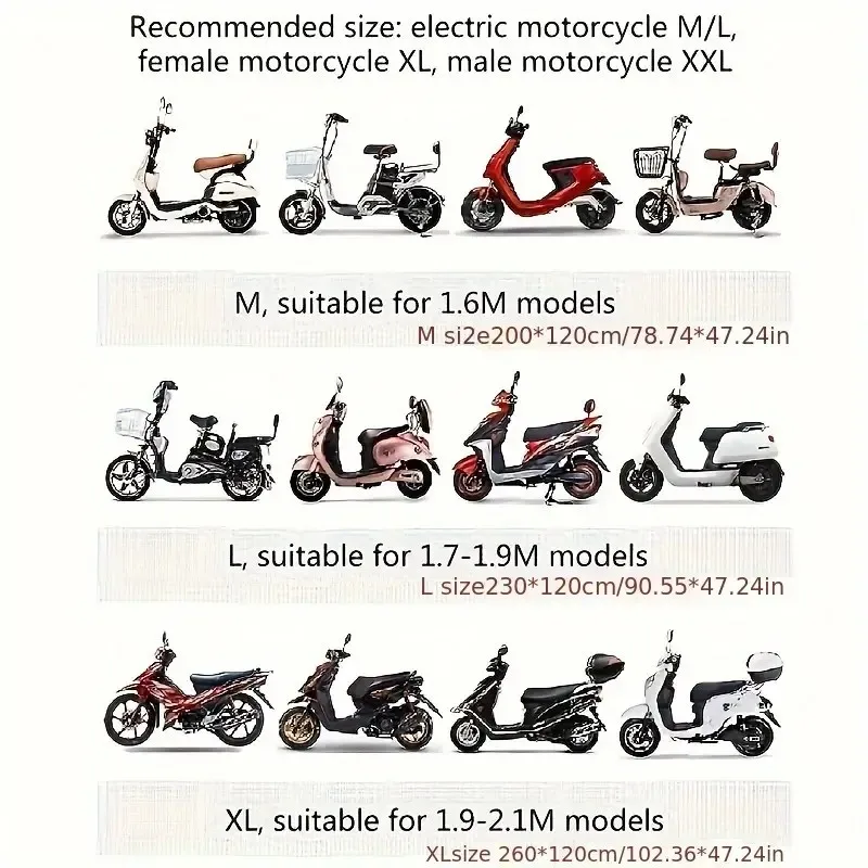Disposable Transparent PE Motorcycle Cover - Waterproof, Dustproof, Rainproof & Sunproof Protective Cover thumbnail 3