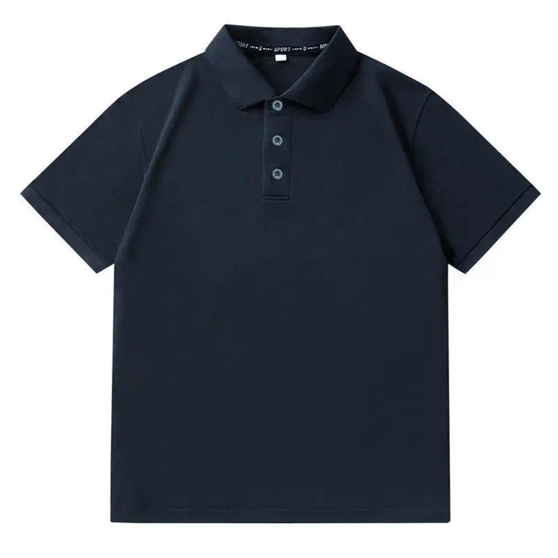 Men Plus Size Polo Shirt Oversized 6XL 7XL Summer Short Sleeve T Shirts Black Loose Male Shirt Men Clothing Ropa Para Hombre thumbnail 6
