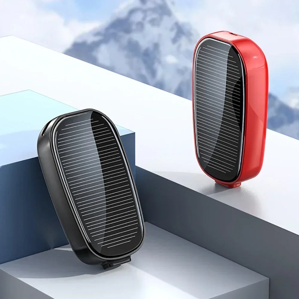 2025 New Solar Power Bank Mini Key Ring Powerbank Phone Portable Charger 1200mah External  Spare Battery for Xiaomi IPhone thumbnail 5