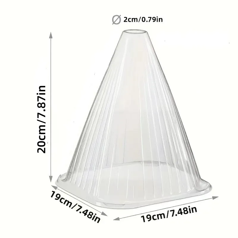 20PCS/Set of Reusable Plant Seedling Cover, Vegetable Seedling Windproof and Antifreeze Greenhouse Garden Plant Protection Cover thumbnail 2