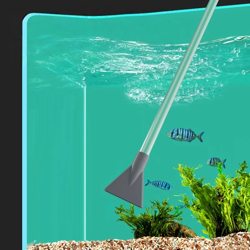 Siphon Vacuum Gravel Large Fish Tank Aquarium Sand Cleaning and Water Changing Cleaning Kit, with Extension Tube Fish Tank thumbnail 6