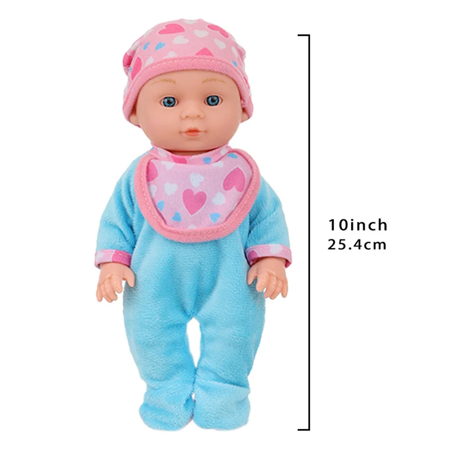 24cm Reborn Doll With Carry Bag Handmade Vinyl Lifelike Doll Girls Doll Case Newborn Baby Toys Kids Birthday Gift thumbnail 6